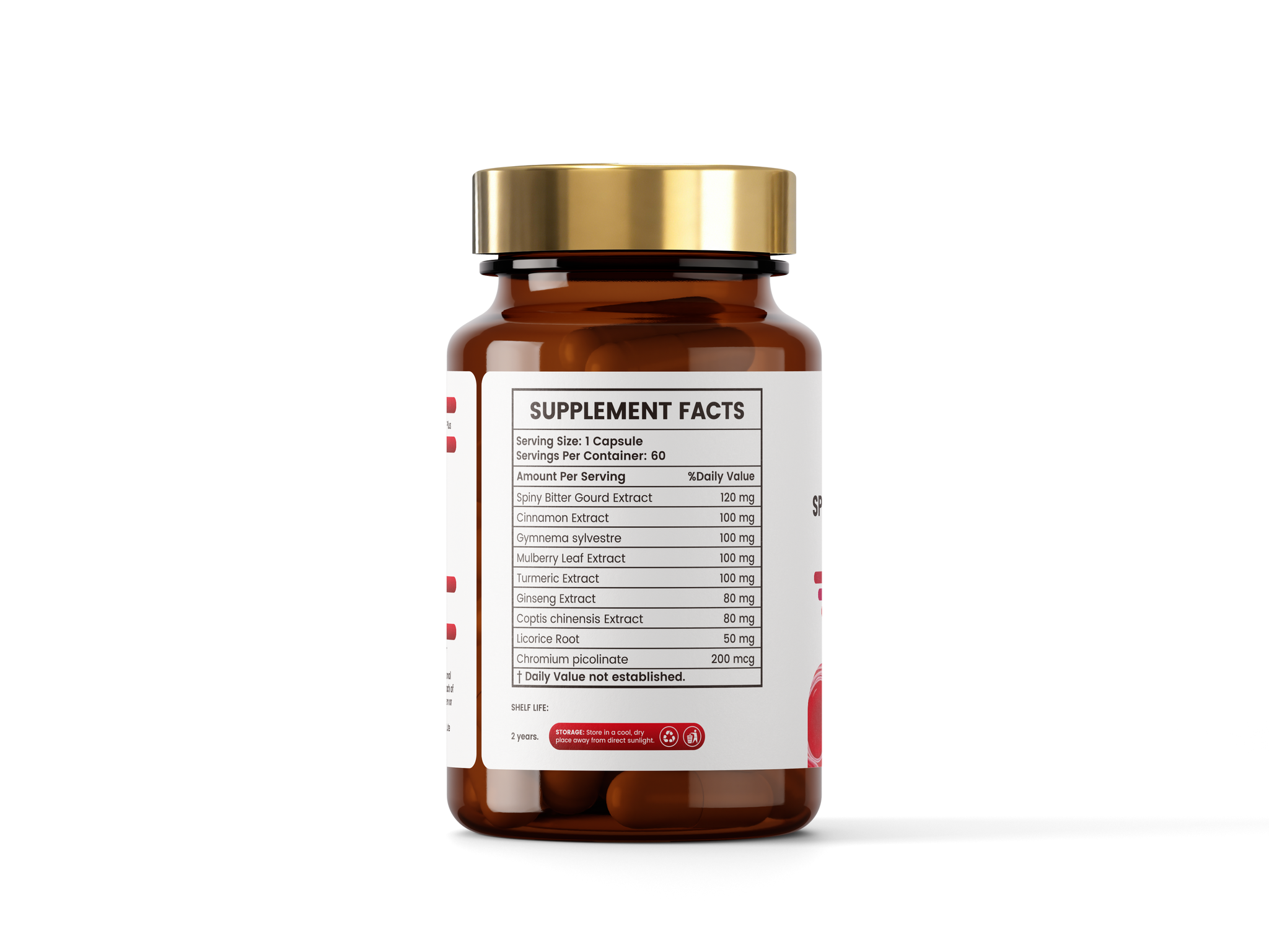 MULTI-HERBALSPINY BITTER GOURD CAPSULE PLUS POCCI Healthy