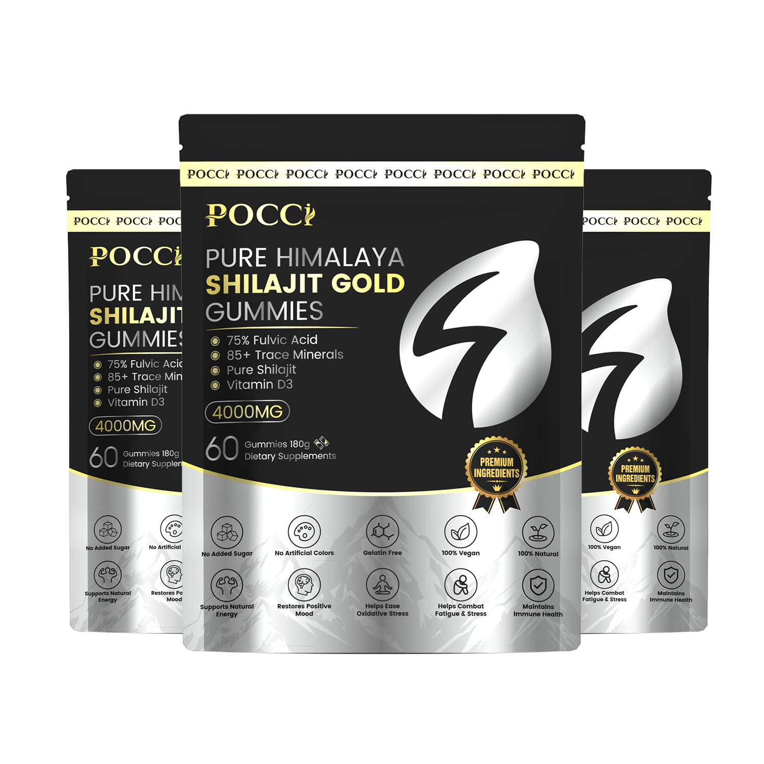 Shilajit Gummies POCCI Healthy