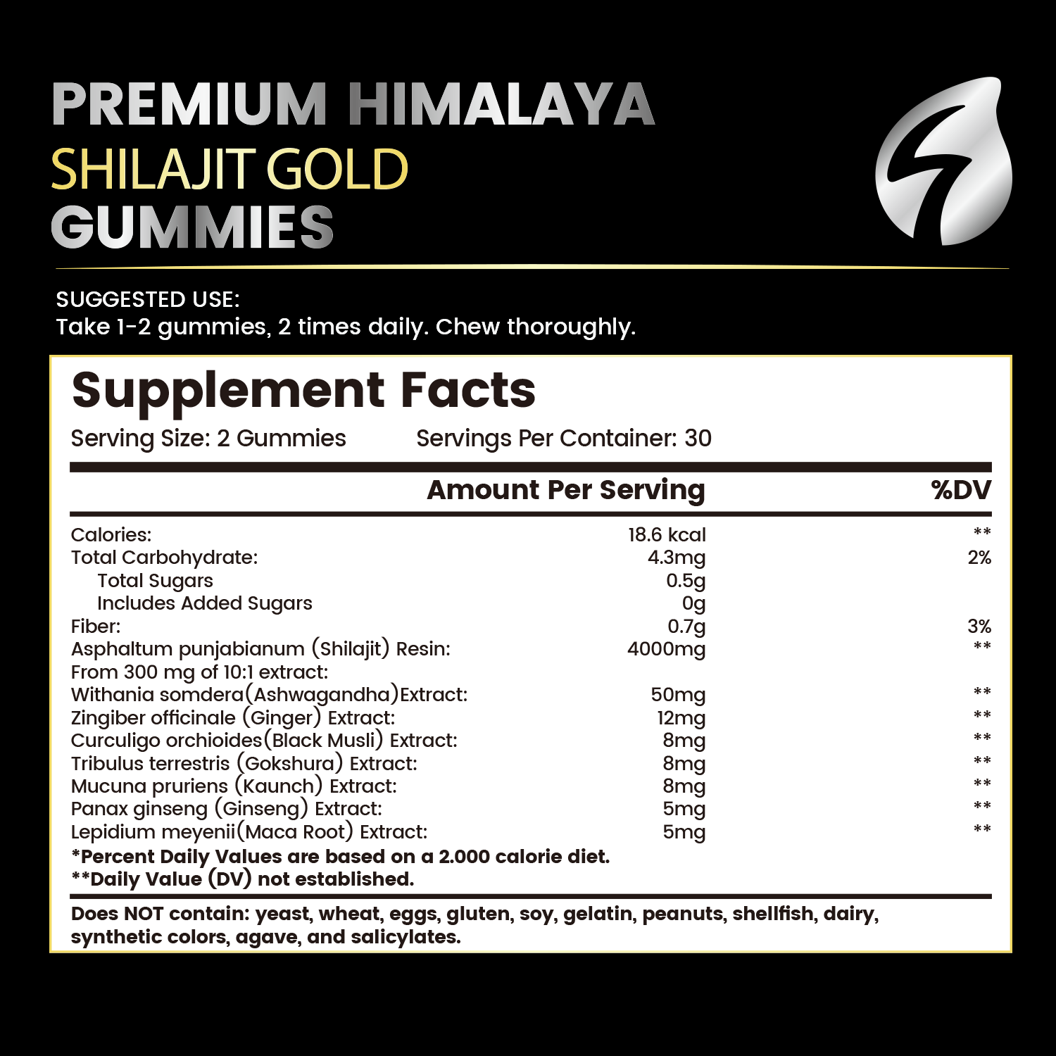 Shilajit Gummies POCCI Healthy