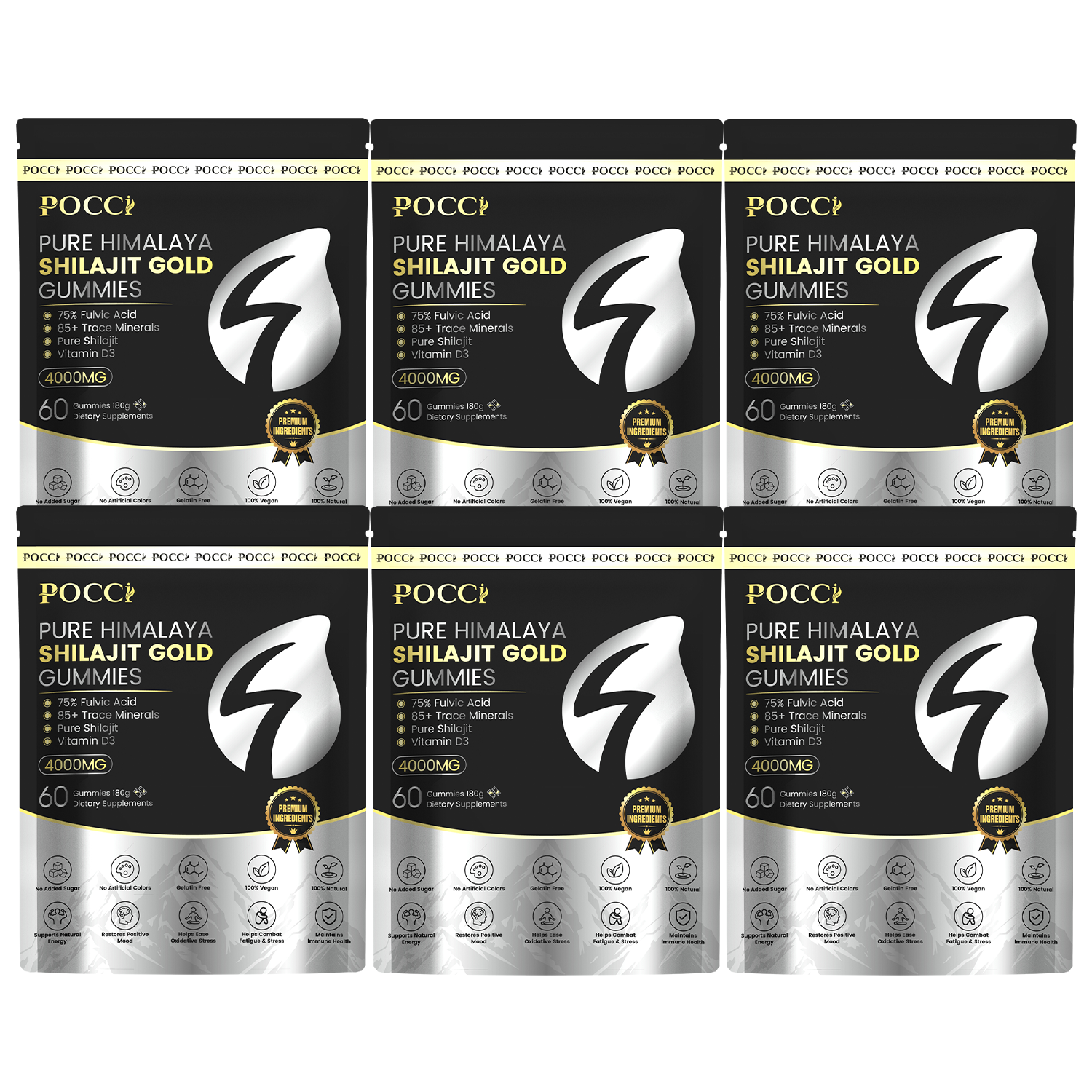 Shilajit Gummies POCCI Healthy