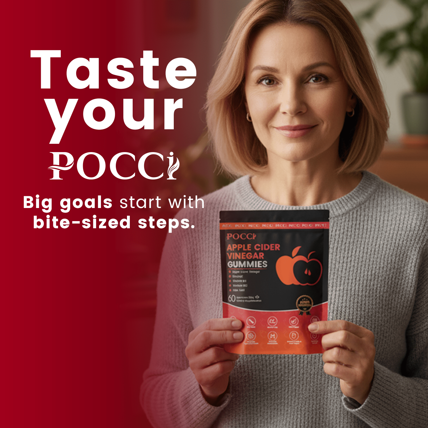 Apple cider vinegar gummies - POCCI Healthy