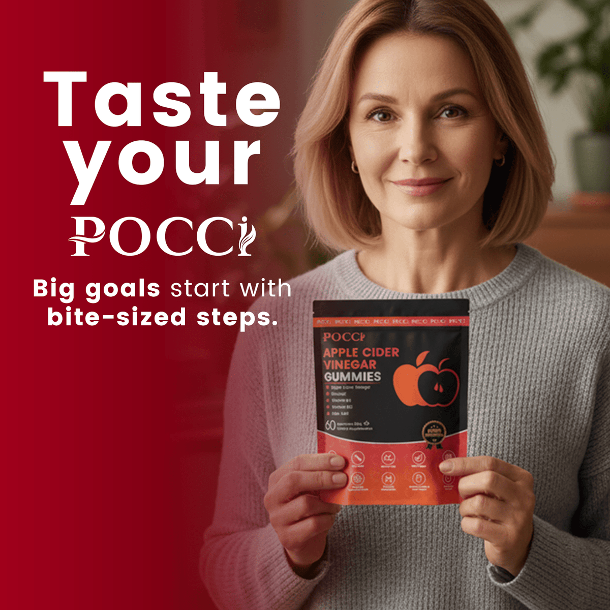 Apple cider vinegar gummies - POCCI Healthy