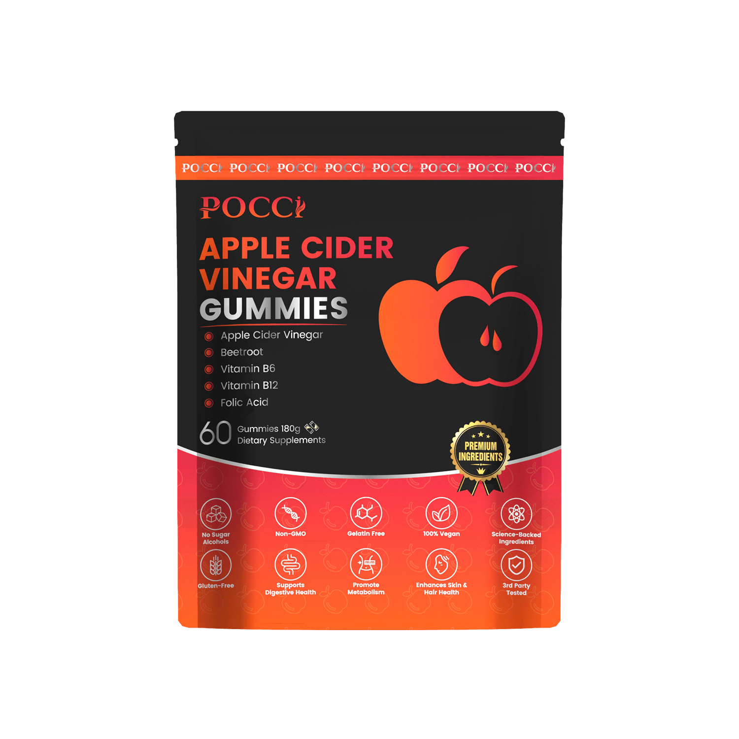 Apple cider vinegar gummies - POCCI Healthy