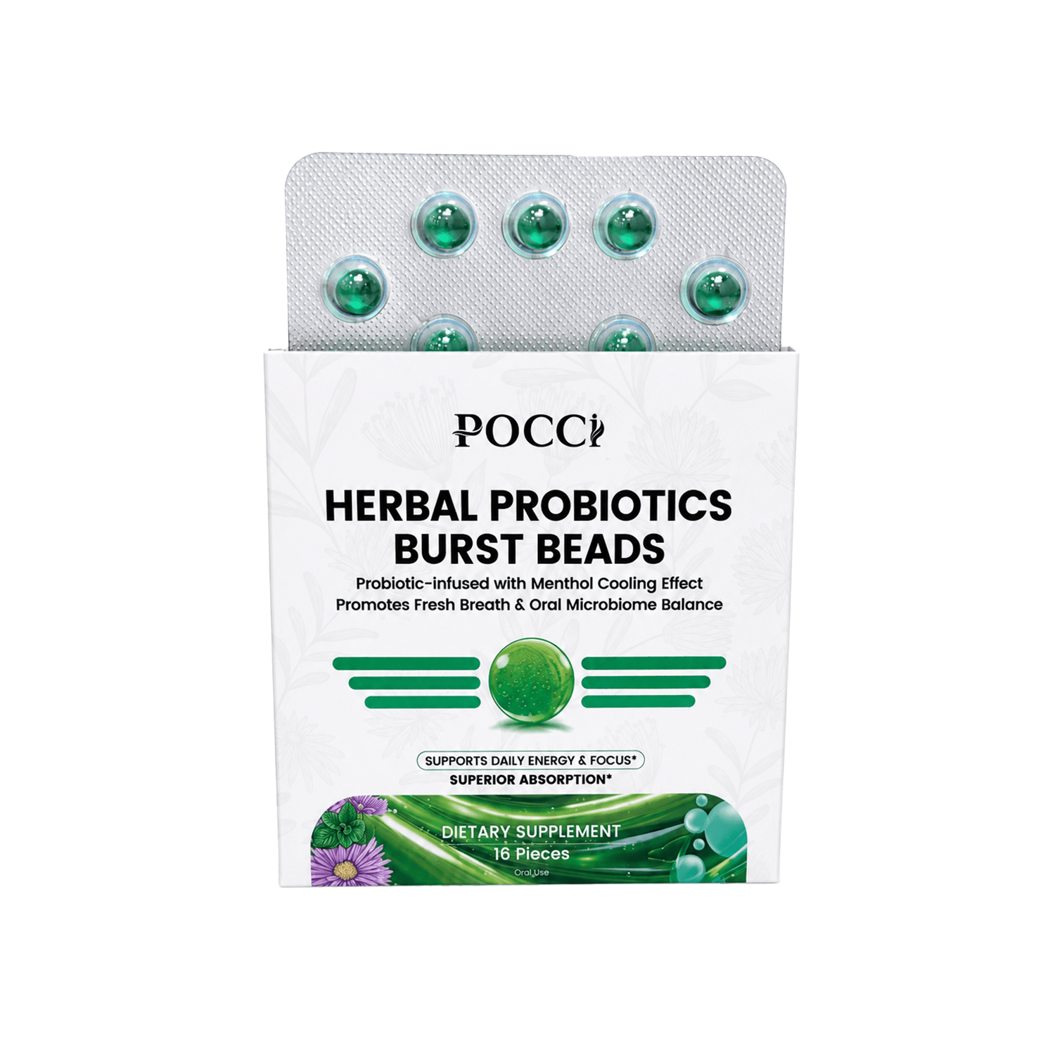 HERBAL PROBIOTICS BURST BEADS - POCCI Healthy