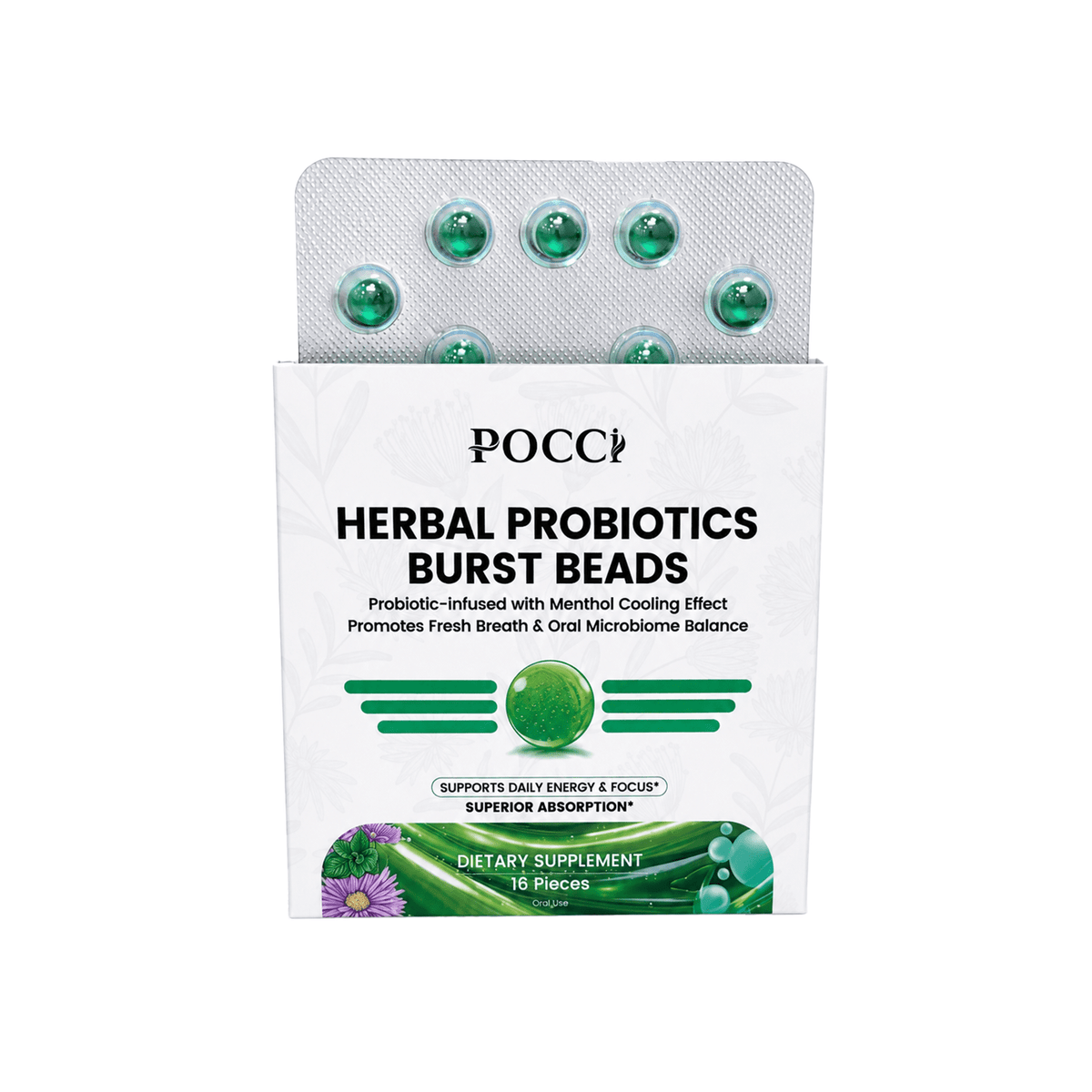 HERBAL PROBIOTICS BURST BEADS - POCCI Healthy