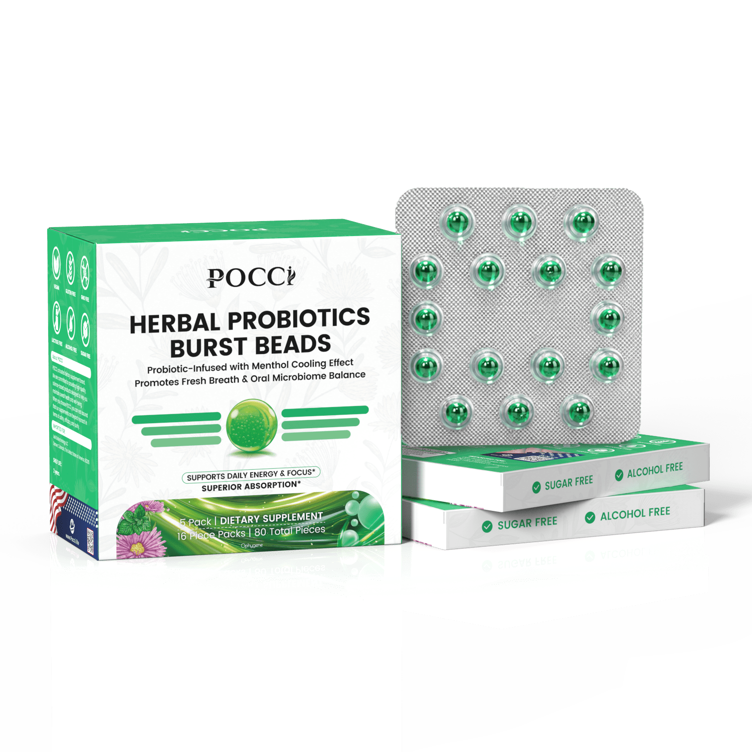 HERBAL PROBIOTICS BURST BEADS - POCCI Healthy