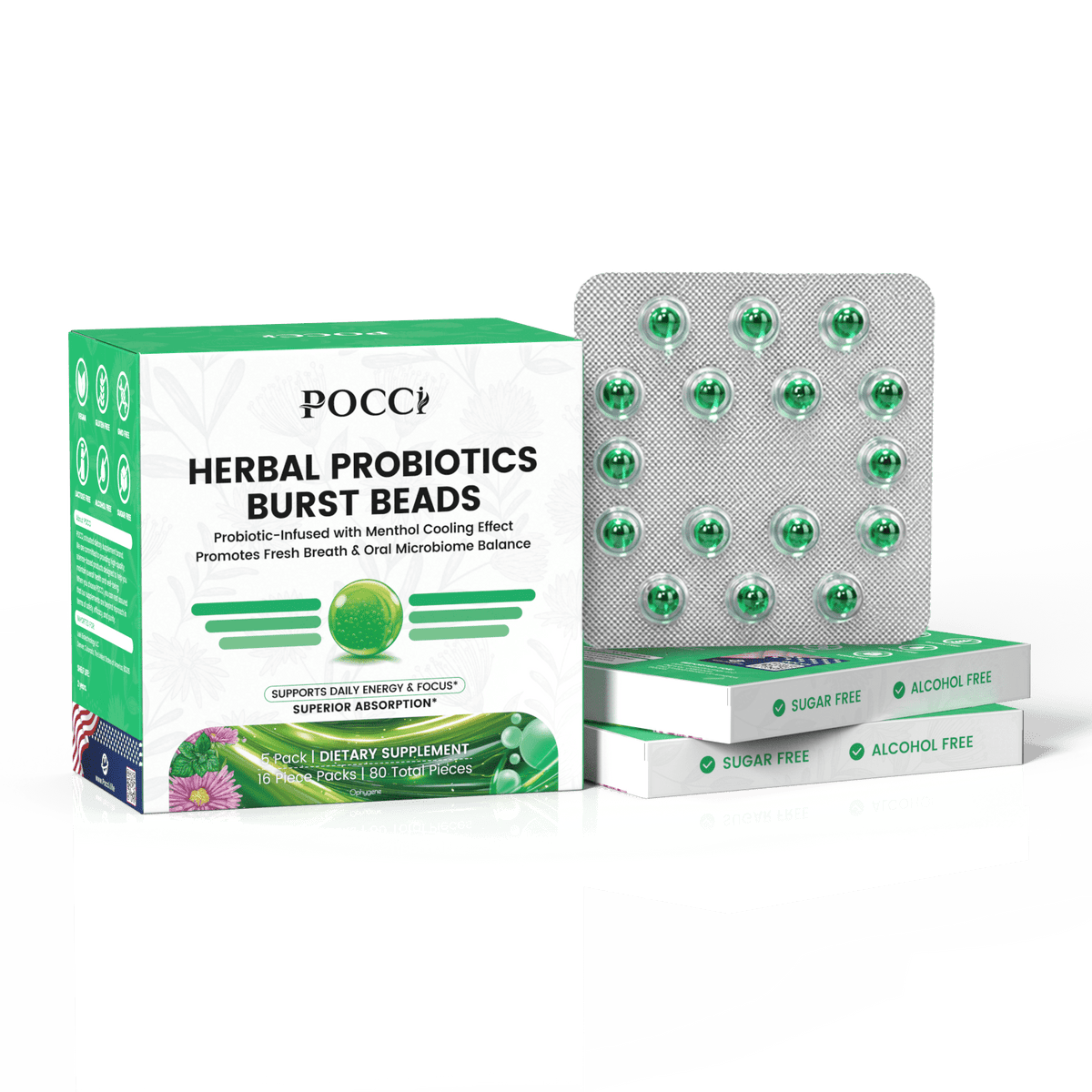 HERBAL PROBIOTICS BURST BEADS
