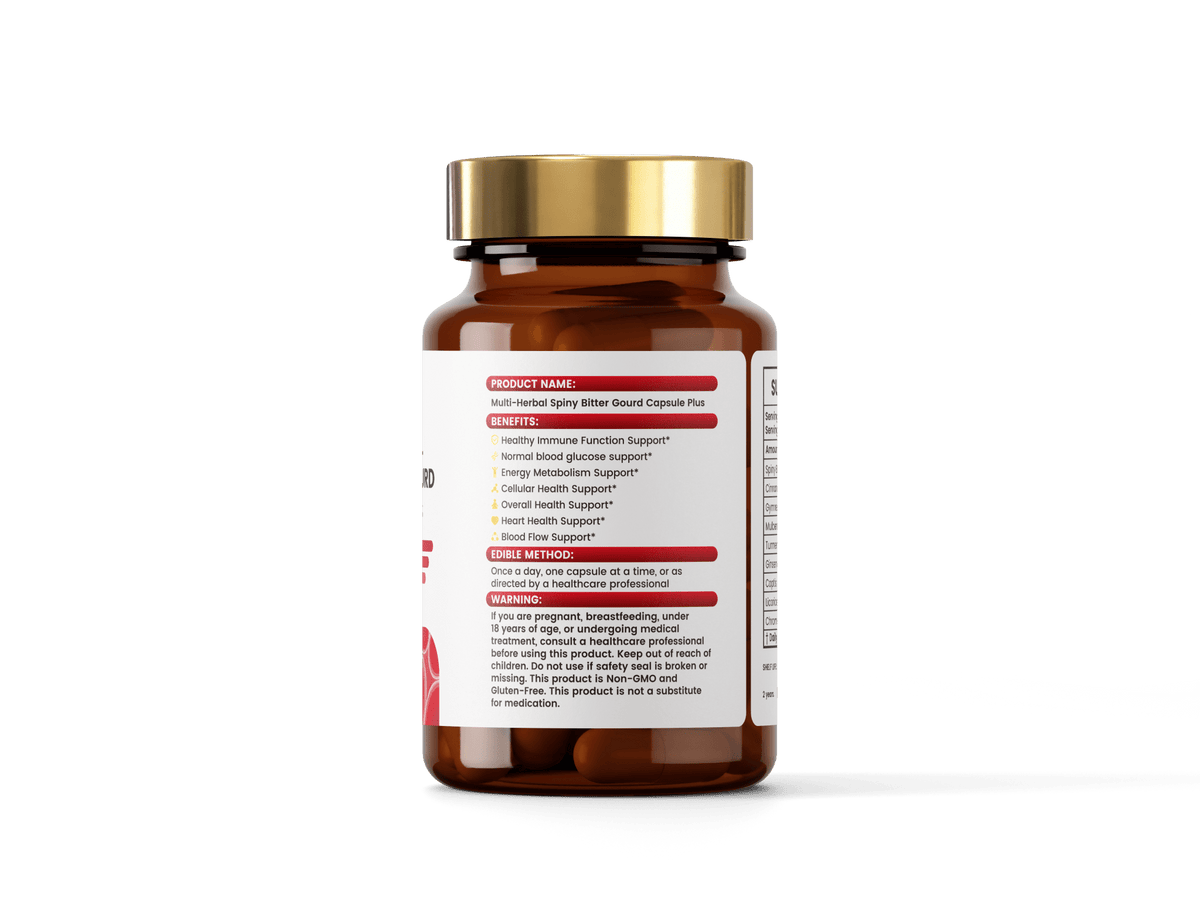 Multi-Herbal Spiny Bitter Gourd Capsule Plus - POCCI Healthy