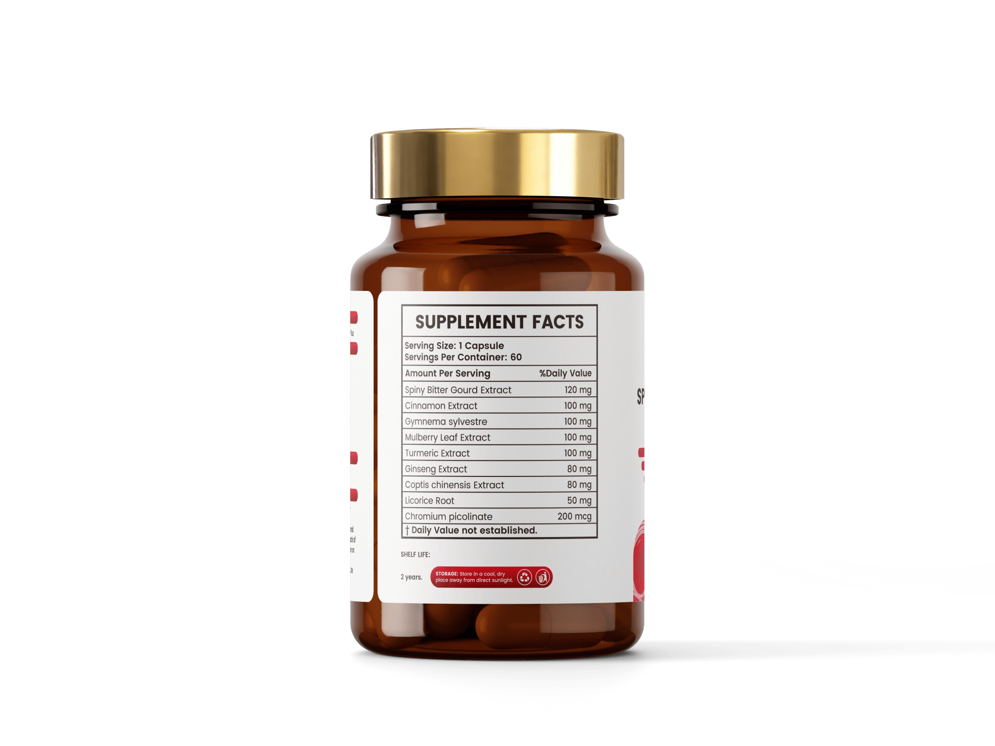 Multi-Herbal Spiny Bitter Gourd Capsule Plus - POCCI Healthy