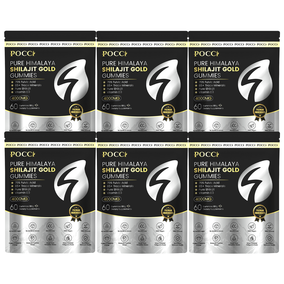 Shilajit Gummies - POCCI Healthy