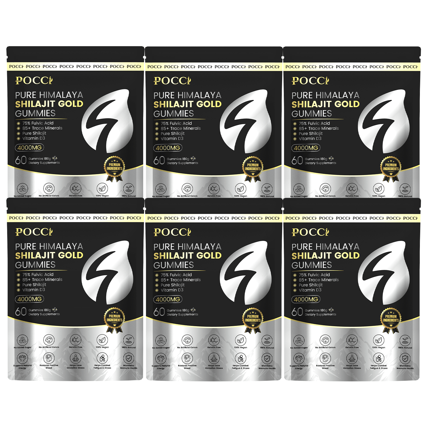 Shilajit Gummies - POCCI Healthy