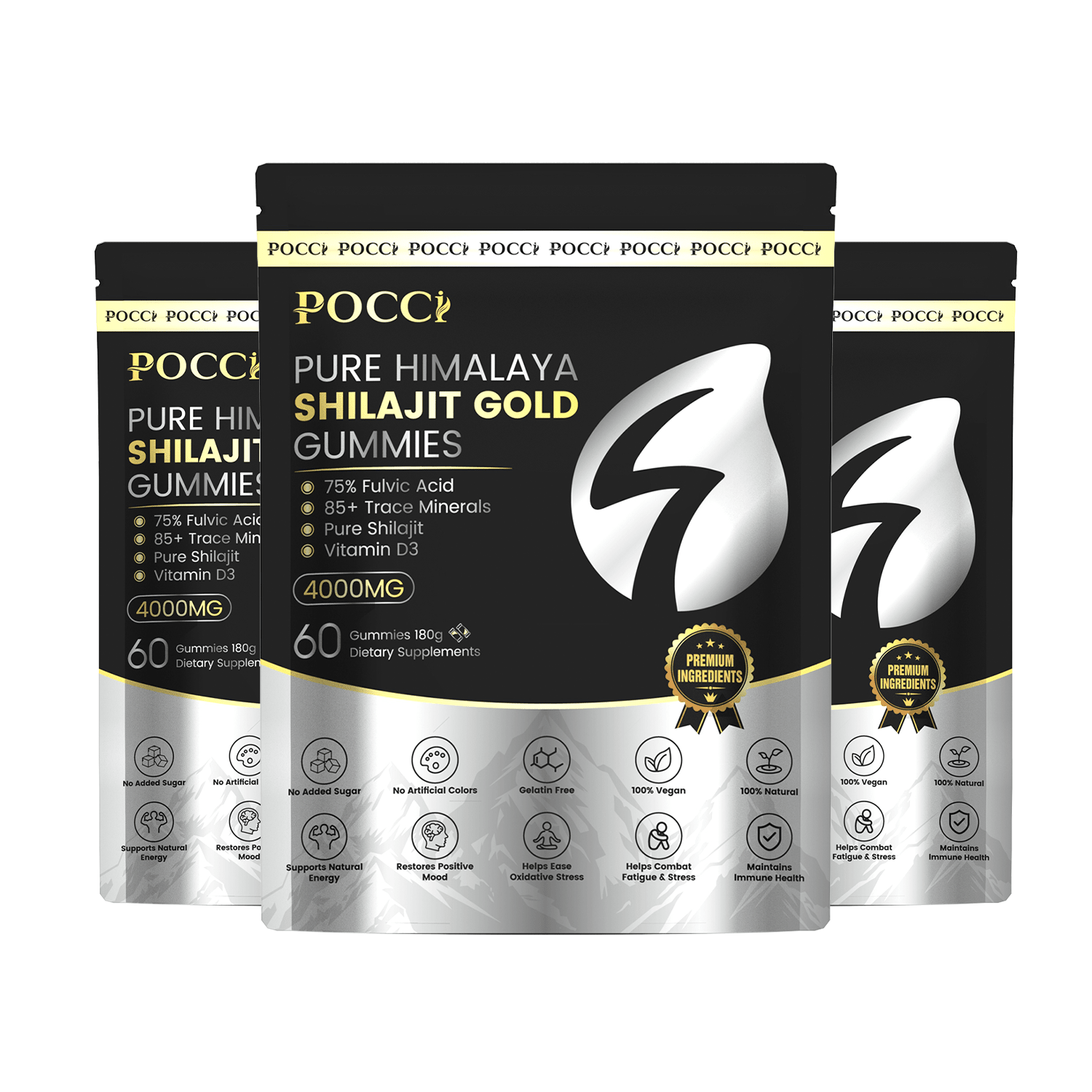 Shilajit Gummies - POCCI Healthy