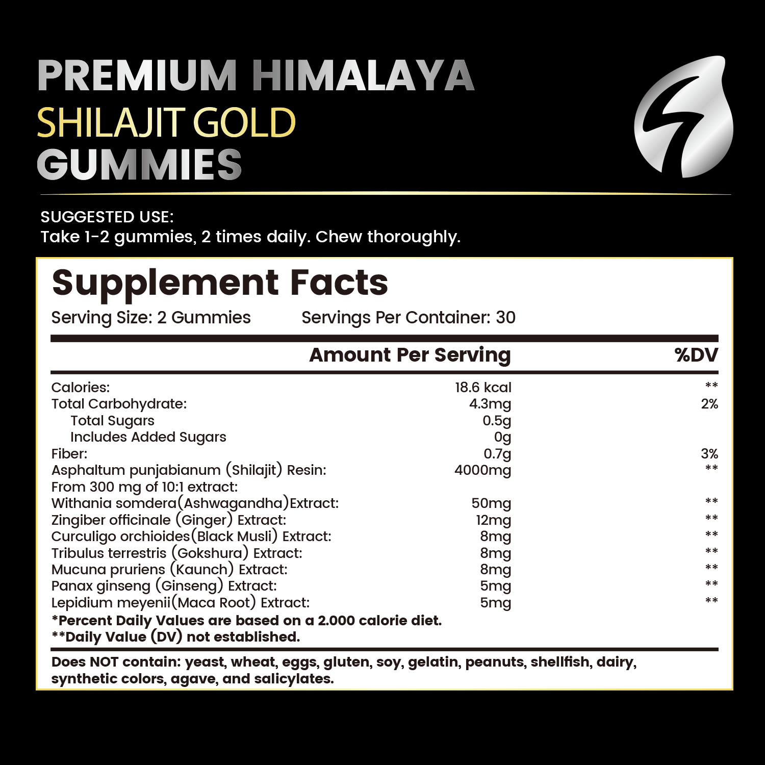 Shilajit Gummies - POCCI Healthy