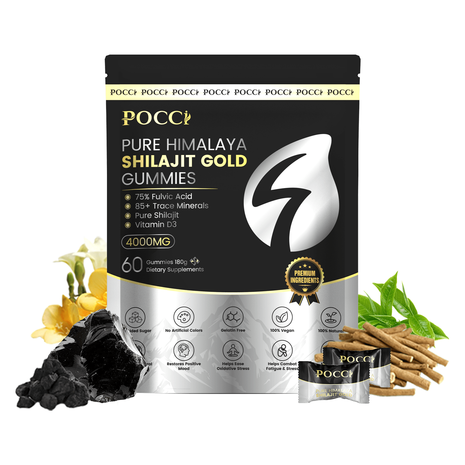 Shilajit Gummies - POCCI Healthy